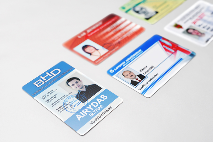 Employee ID cards